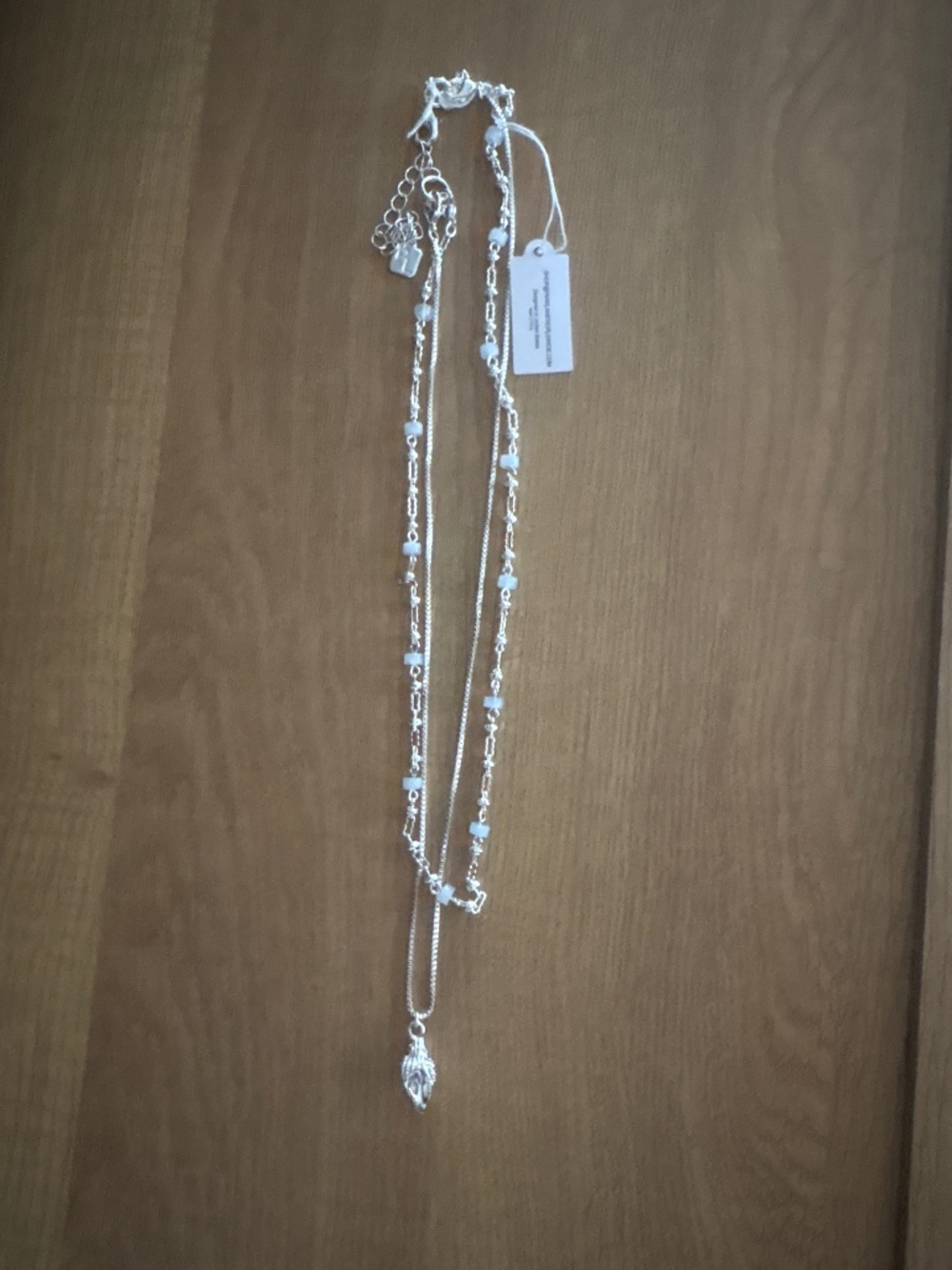 Park Lane Silver Multi-Strand Pendant Necklace
